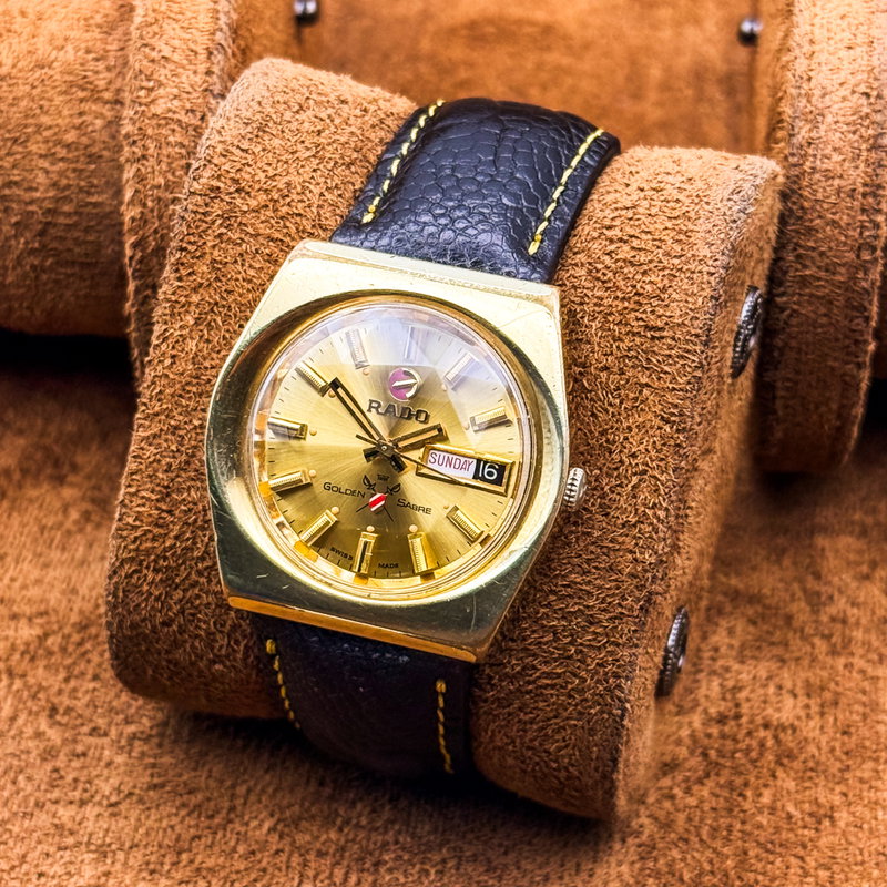 Rado Rado - Golden Sabre - No reserve price - 625.3082.2 - Men - 1975 vintage watch - image 15