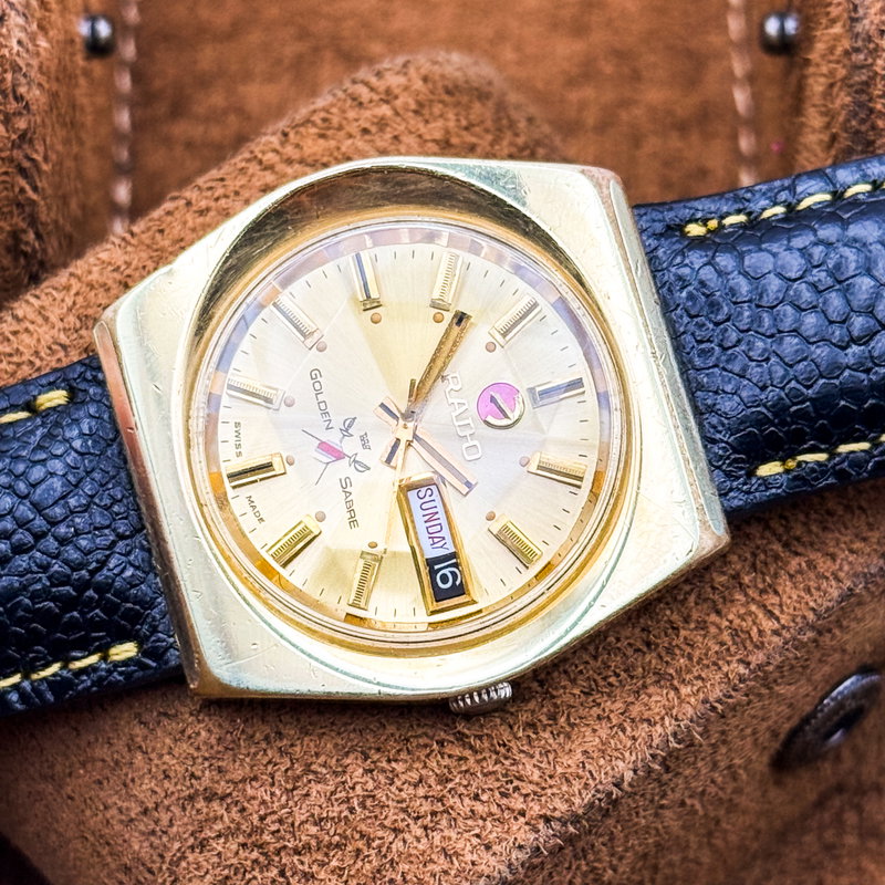 Rado Rado - Golden Sabre - No reserve price - 625.3082.2 - Men - 1975 vintage watch - image 28