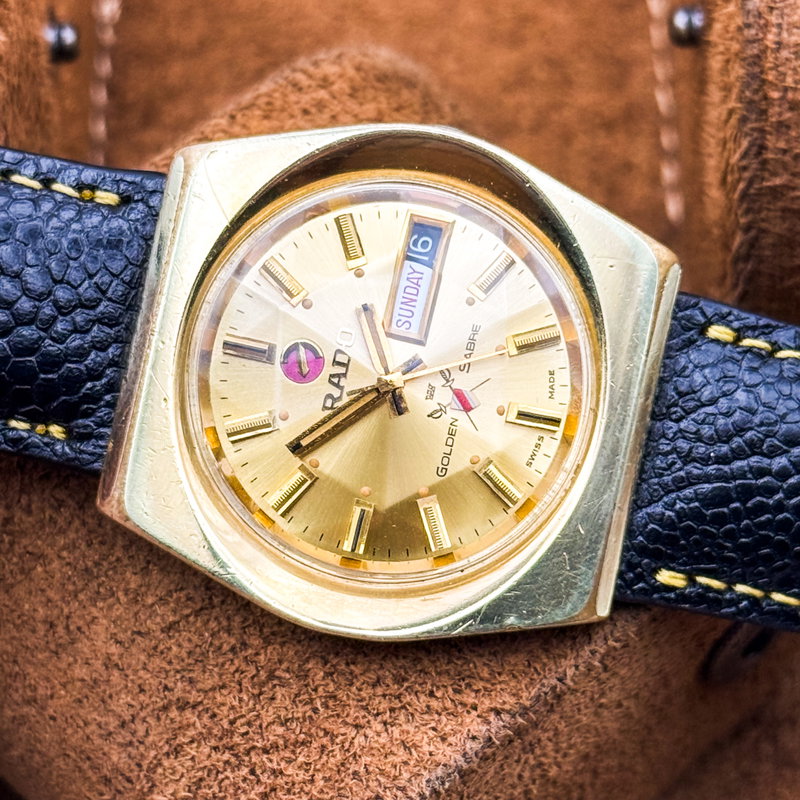 Rado Rado - Golden Sabre - No reserve price - 625.3082.2 - Men - 1975 vintage watch - image 30
