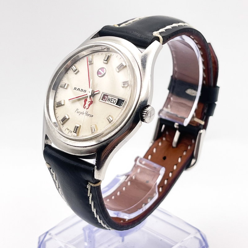 Rado Rado - Purple Horse - No reserve price - 11976 - Men - 1970-1979 vintage watch - image 5