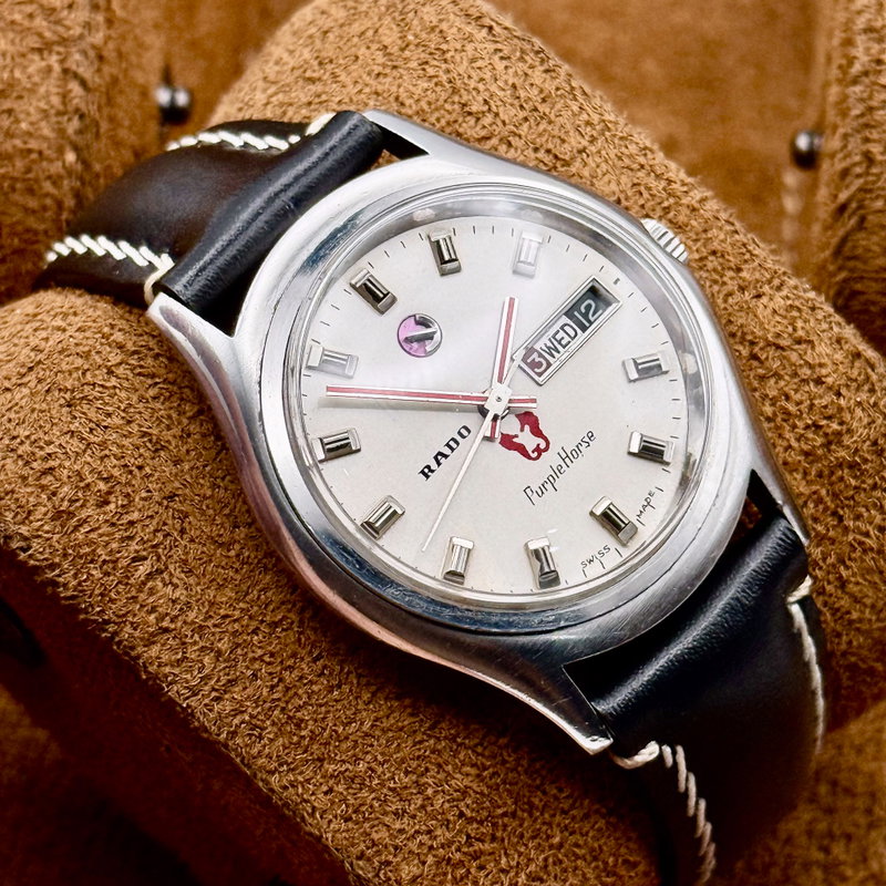 Rado Rado - Purple Horse - No reserve price - 11976 - Men - 1970-1979 vintage watch - image 1