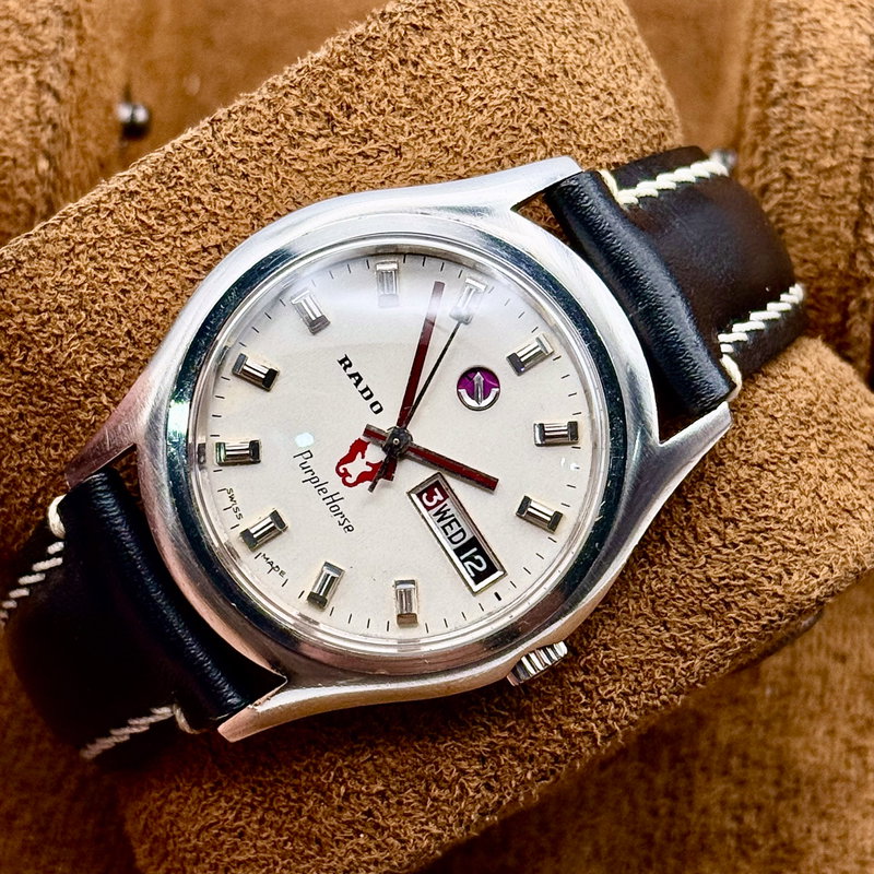 Rado Rado - Purple Horse - No reserve price - 11976 - Men - 1970-1979 vintage watch - image 16