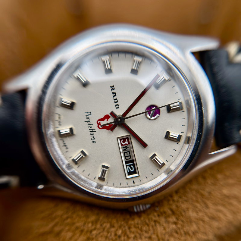 Rado Rado - Purple Horse - No reserve price - 11976 - Men - 1970-1979 vintage watch - image 21