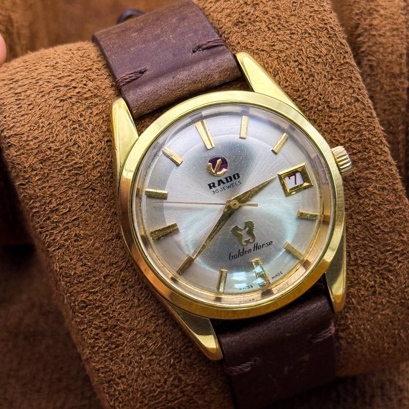 Rado Rado - Golden Horse - Ingen mindstepris - 11674 - Men - 1970 vintage watch - image 5