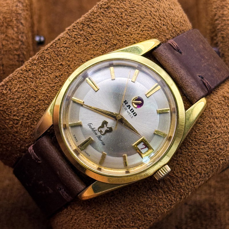 Rado Rado - Golden Horse - Ingen mindstepris - 11674 - Men - 1970 vintage watch - image 6