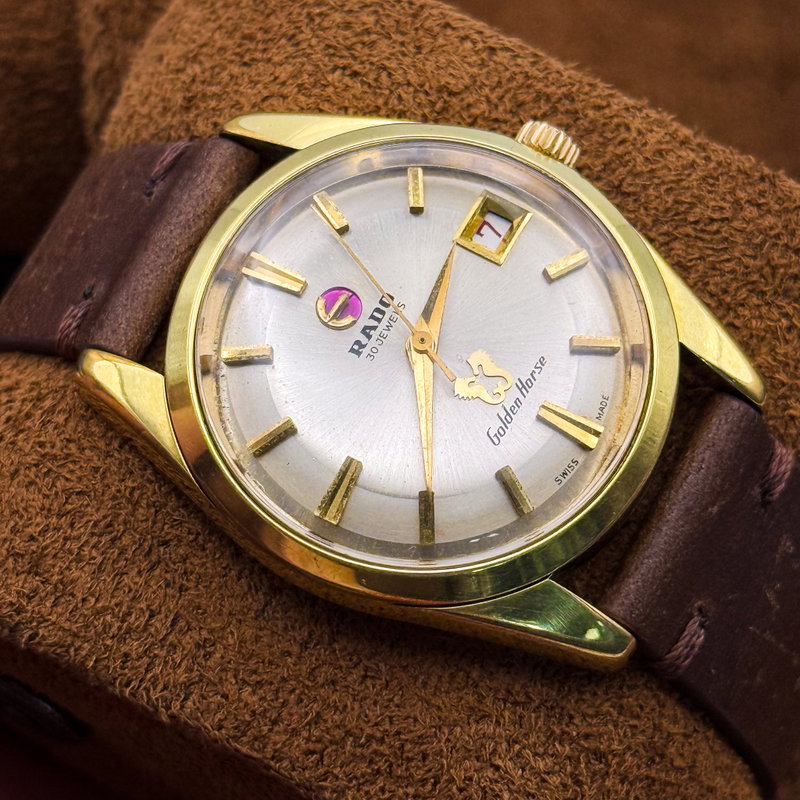 Rado Rado - Golden Horse - Ingen mindstepris - 11674 - Men - 1970 vintage watch - image 8