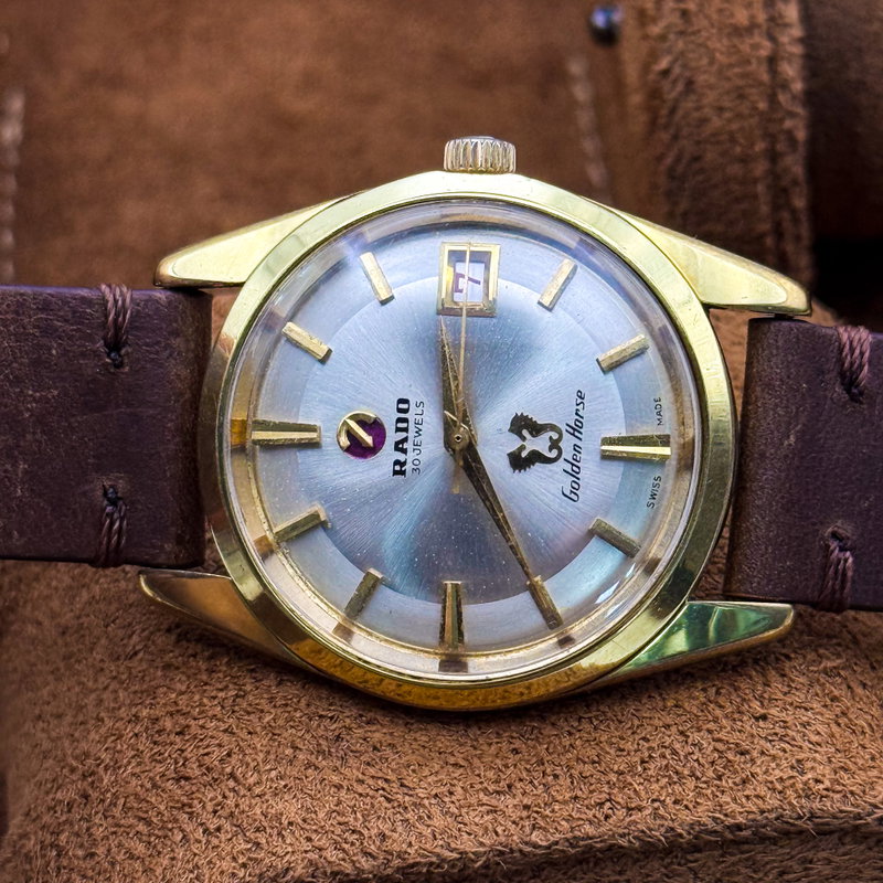 Rado Rado - Golden Horse - Ingen mindstepris - 11674 - Men - 1970 vintage watch - image 9
