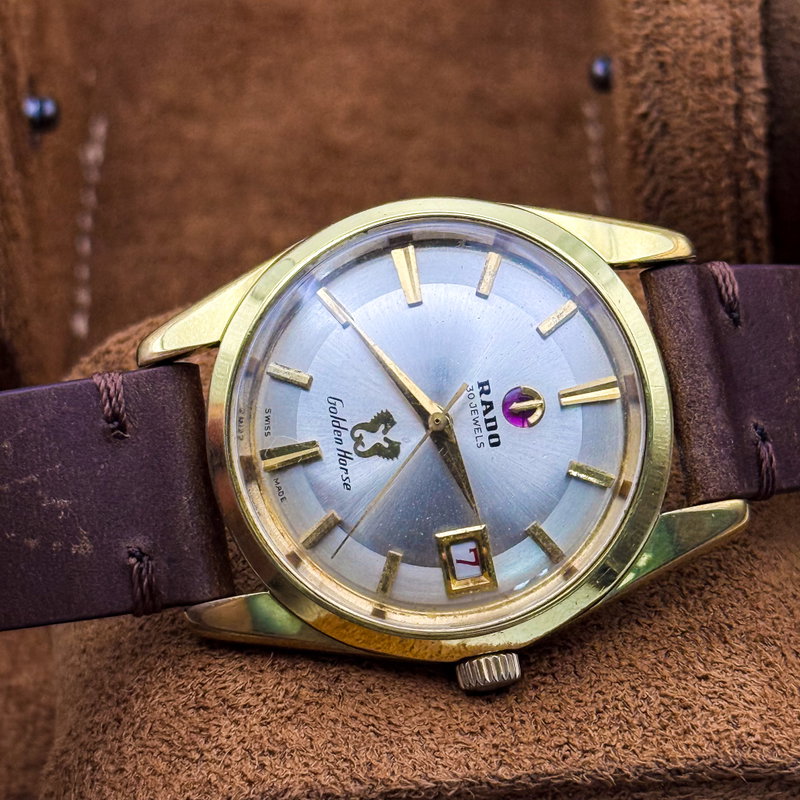 Rado Rado - Golden Horse - Ingen mindstepris - 11674 - Men - 1970 vintage watch - image 10