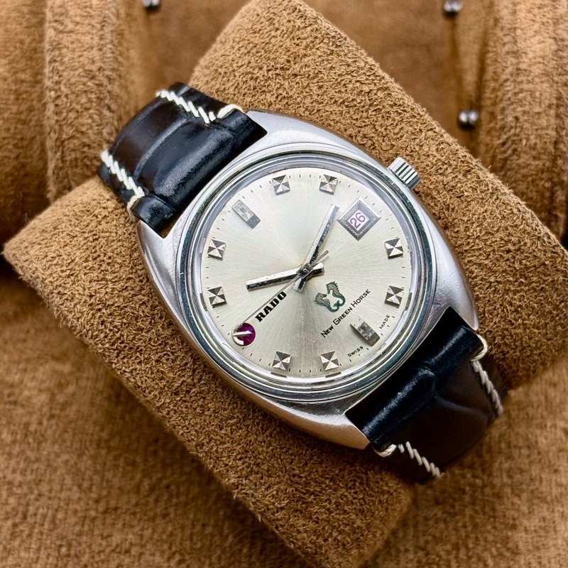 Rado Rado - New Green Horse - No Reserve Price - 11832 - Men - 1969 vintage watch - image 14