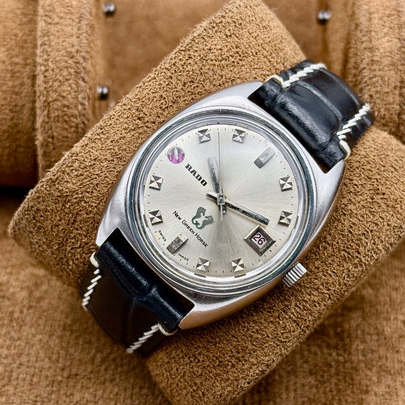 Rado Rado - New Green Horse - No Reserve Price - 11832 - Men - 1969 vintage watch - image 15