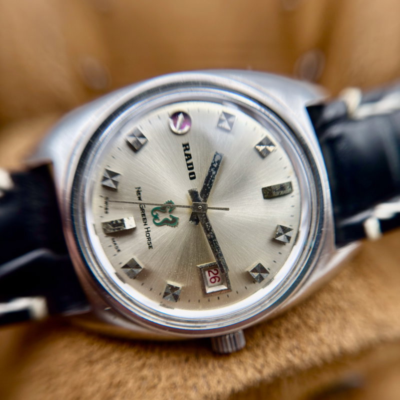 Rado Rado - New Green Horse - No Reserve Price - 11832 - Men - 1969 vintage watch - image 22