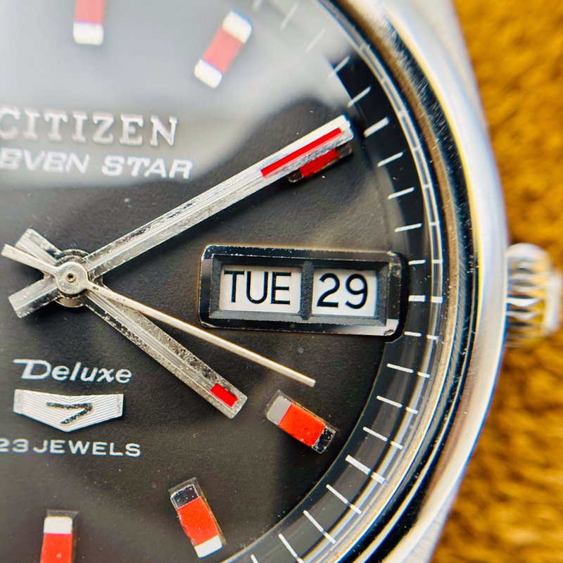 Citizen Citizen - Seven Star Deluxe - No reserve price - ACSS 2933-TA - Men - 1968 vintage watch - image 8