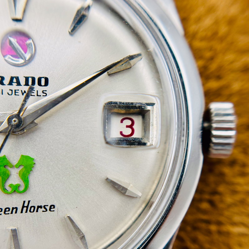 Rado Rado - Green Horse - No reserve price - 11657 - Men - 1960-1969  vintage watch - image 7