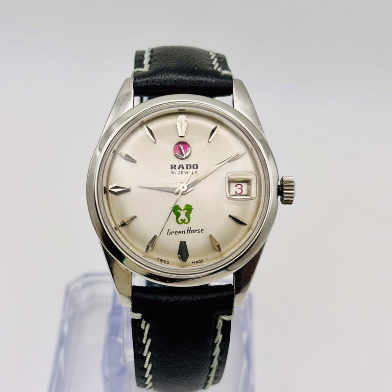 Rado Rado - Green Horse - No reserve price - 11657 - Men - 1960-1969  vintage watch - image 21
