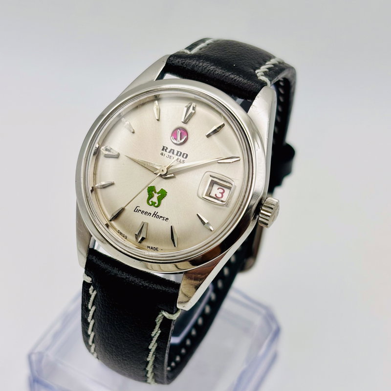 Rado Rado - Green Horse - No reserve price - 11657 - Men - 1960-1969  vintage watch - image 22
