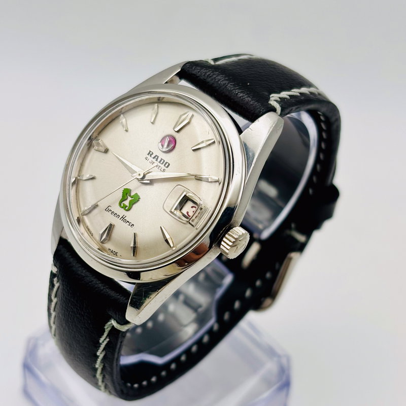 Rado Rado - Green Horse - No reserve price - 11657 - Men - 1960-1969  vintage watch - image 23