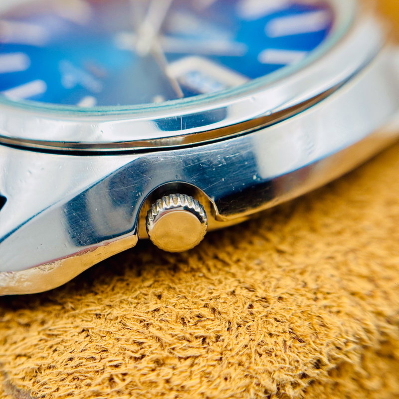 Seiko Seiko - Actus "Lucid Blue Sunburst" 青嵐 (Ao Arashi) – Blue Storm - No Reserve Price - 6106-8670 - Men - 1975 vintage watch - image 13