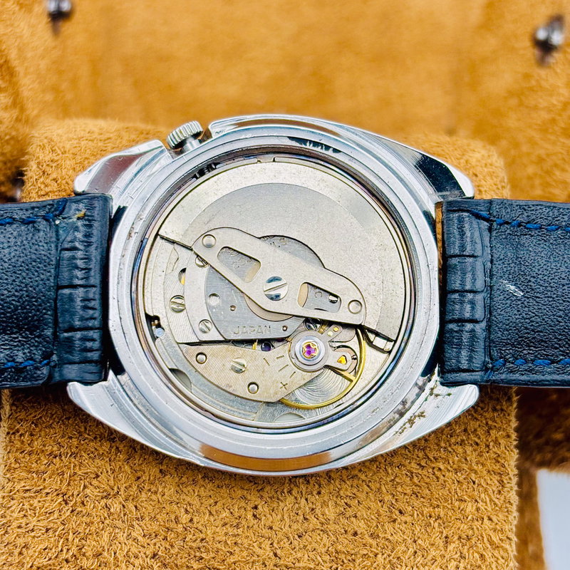 Seiko Seiko - Actus "Lucid Blue Sunburst" 青嵐 (Ao Arashi) – Blue Storm - No Reserve Price - 6106-8670 - Men - 1975 vintage watch - image 21