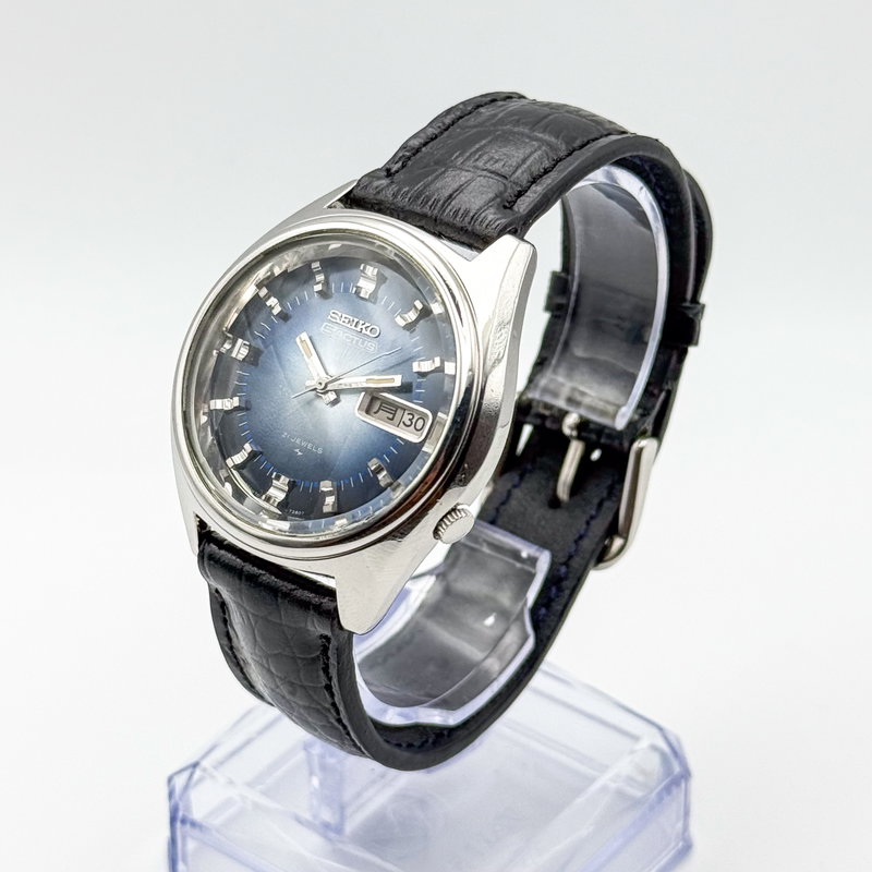 Seiko Seiko - 5Actus "Gradient Blue Sunburst" - No reserve price - 7019-7060 - Men - 1973 vintage watch - image 2