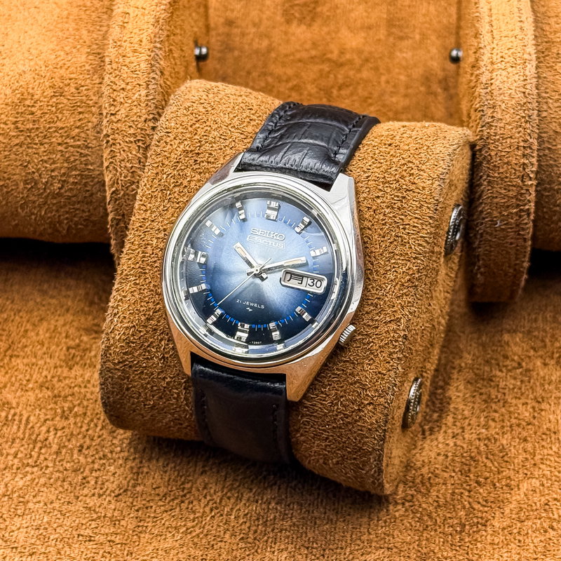 Seiko Seiko - 5Actus "Gradient Blue Sunburst" - No reserve price - 7019-7060 - Men - 1973 vintage watch - image 10