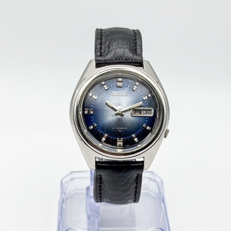 Seiko Seiko - 5Actus "Gradient Blue Sunburst" - No reserve price - 7019-7060 - Men - 1973 vintage watch - image 17