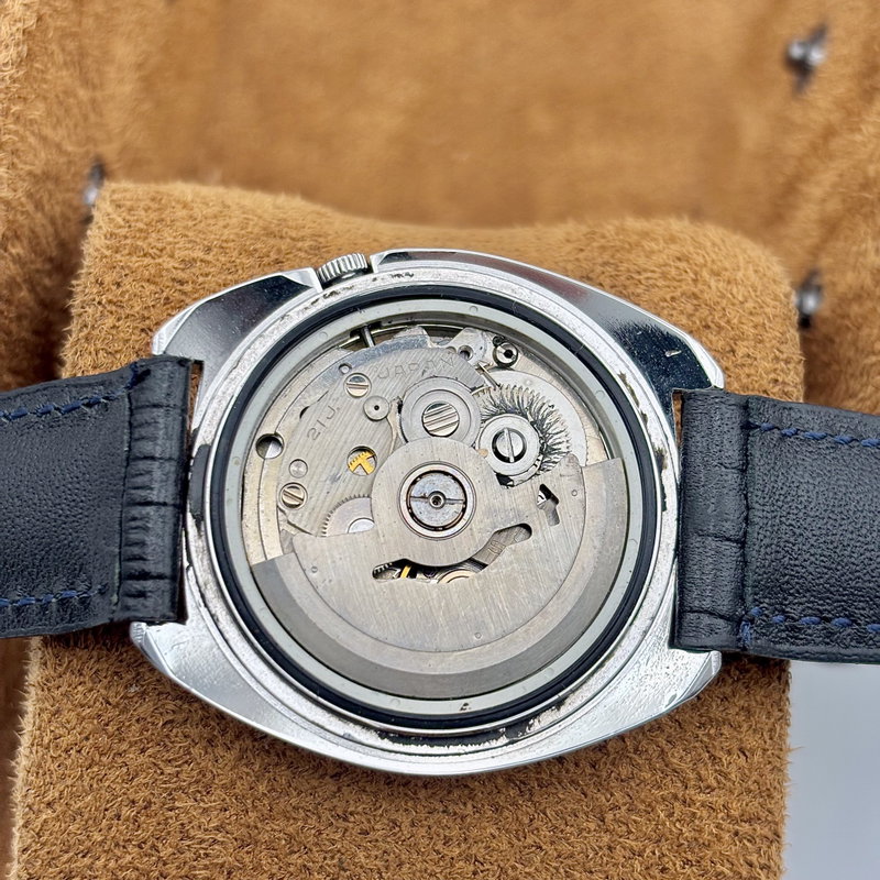Seiko Seiko - Actus "Blue Sunburst" [Near-Mint] 光跡 (Kōseki) – Trace of Light - No Reserve Price - 7019-7350 - Men - 1975 vintage watch - image 17
