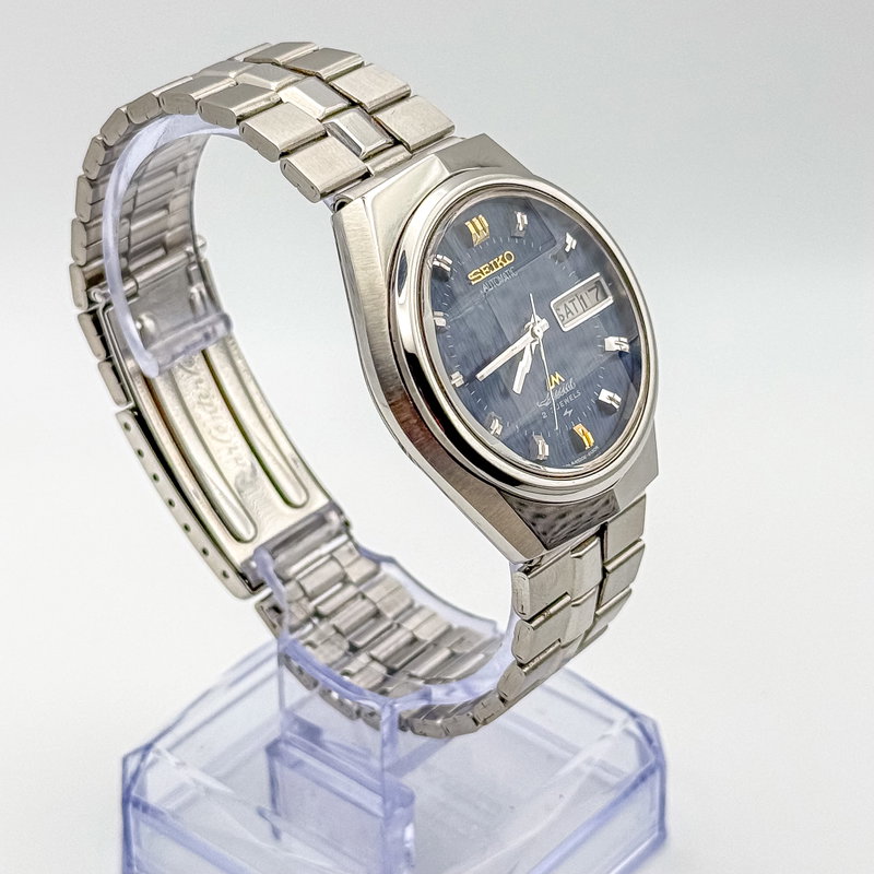 Seiko Seiko - Lord Matic Special "Wavy Gradient Blue" - No reserve price - 5206-6100 - Men - 1973 vintage watch - image 5
