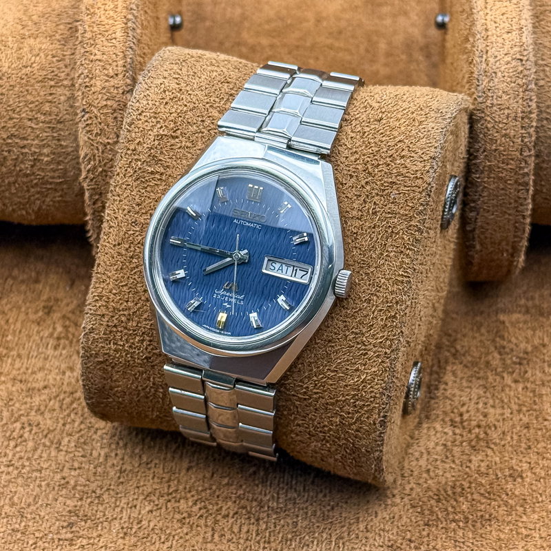 Seiko Seiko - Lord Matic Special "Wavy Gradient Blue" - No reserve price - 5206-6100 - Men - 1973 vintage watch - image 10