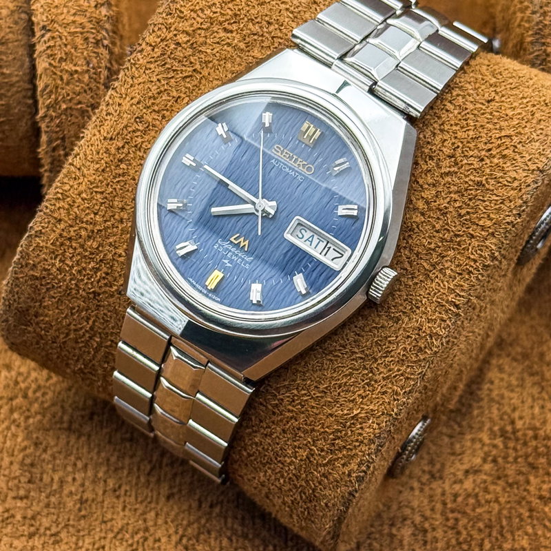 Seiko Seiko - Lord Matic Special "Wavy Gradient Blue" - No reserve price - 5206-6100 - Men - 1973 vintage watch - image 13