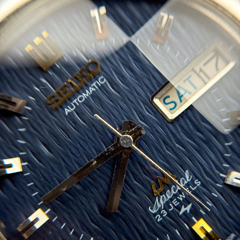 Seiko Seiko - Lord Matic Special "Wavy Gradient Blue" - No reserve price - 5206-6100 - Men - 1973 vintage watch - image 17