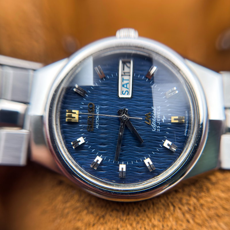 Seiko Seiko - Lord Matic Special "Wavy Gradient Blue" - No reserve price - 5206-6100 - Men - 1973 vintage watch - image 21