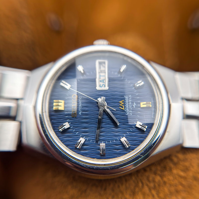 Seiko Seiko - Lord Matic Special "Wavy Gradient Blue" - No reserve price - 5206-6100 - Men - 1973 vintage watch - image 22