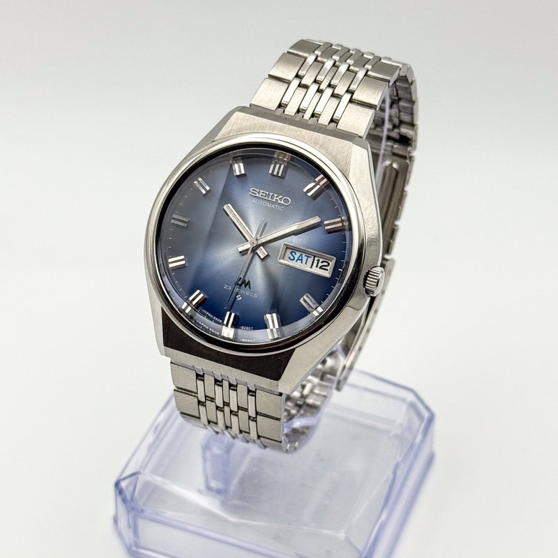 Seiko Seiko - Lord Matic 青嵐 (Ao Arashi) – Blue Storm - No reserve price - 5606-5050 - Men - 1971 vintage watch - image 1