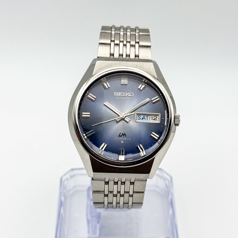 Seiko Seiko - Lord Matic 青嵐 (Ao Arashi) – Blue Storm - No reserve price - 5606-5050 - Men - 1971 vintage watch - image 3