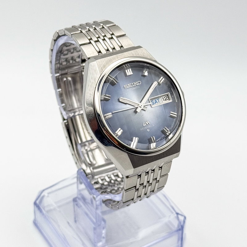 Seiko Seiko - Lord Matic 青嵐 (Ao Arashi) – Blue Storm - No reserve price - 5606-5050 - Men - 1971 vintage watch - image 4
