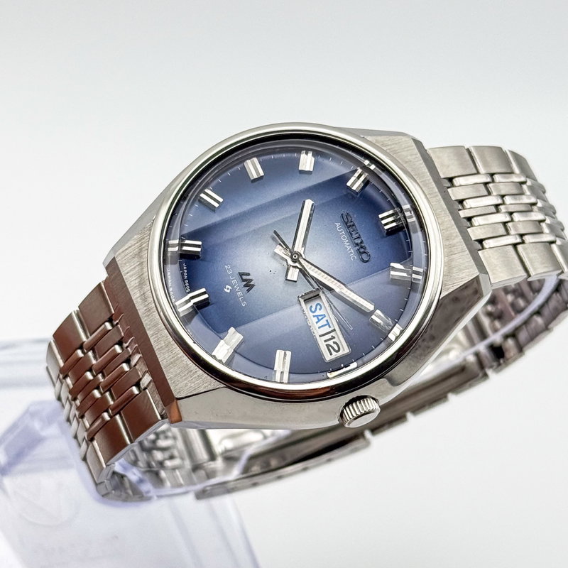 Seiko Seiko - Lord Matic 青嵐 (Ao Arashi) – Blue Storm - No reserve price - 5606-5050 - Men - 1971 vintage watch - image 9