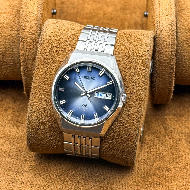 Seiko Seiko - Lord Matic 青嵐 (Ao Arashi) – Blue Storm - No reserve price - 5606-5050 - Men - 1971 vintage watch - image 11