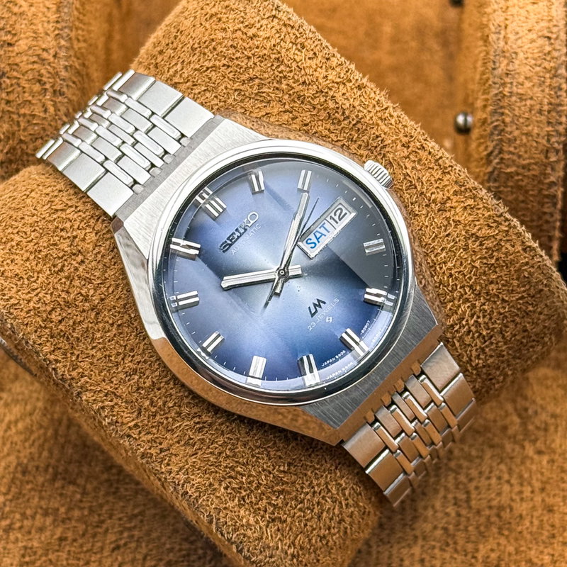 Seiko Seiko - Lord Matic 青嵐 (Ao Arashi) – Blue Storm - No reserve price - 5606-5050 - Men - 1971 vintage watch - image 14