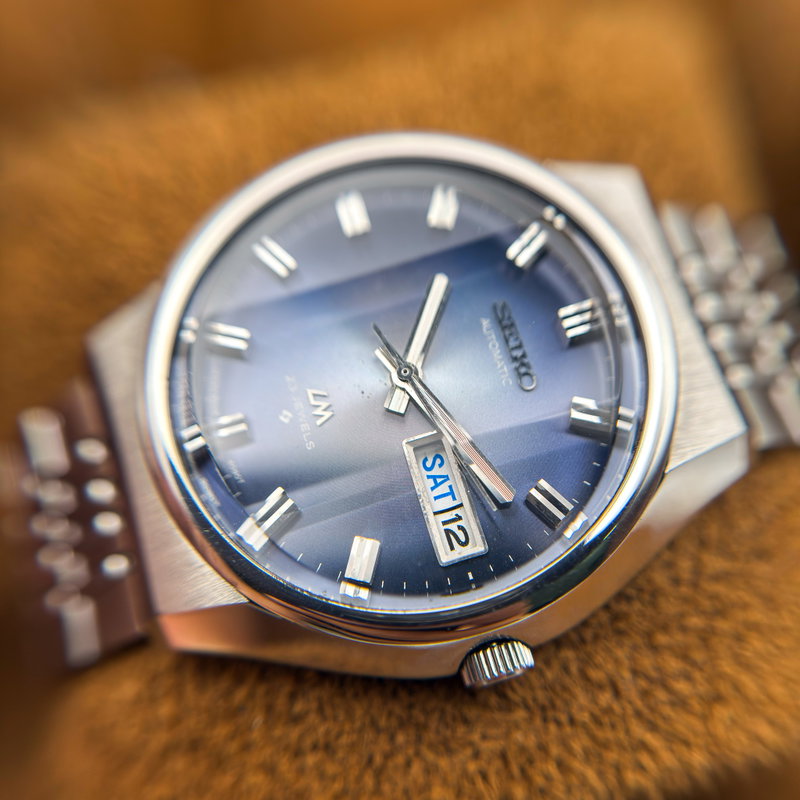 Seiko Seiko - Lord Matic 青嵐 (Ao Arashi) – Blue Storm - No reserve price - 5606-5050 - Men - 1971 vintage watch - image 21