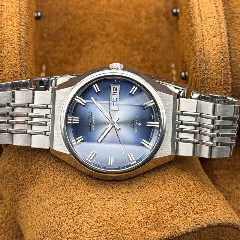 Seiko Seiko - Lord Matic 青嵐 (Ao Arashi) – Blue Storm - No reserve price - 5606-5050 - Men - 1971 vintage watch - image 27