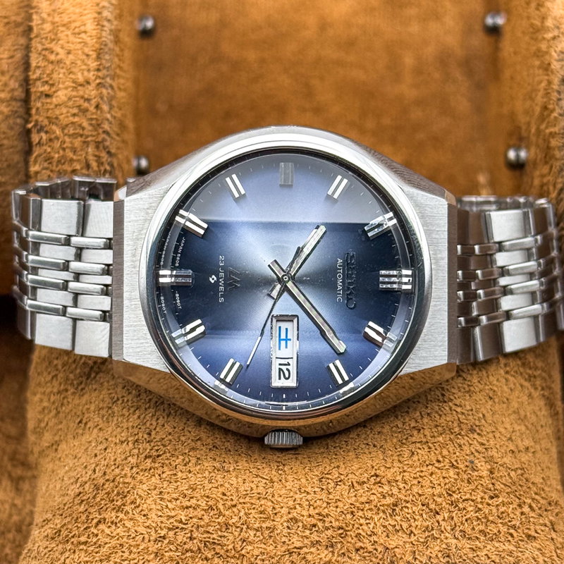 Seiko Seiko - Lord Matic 青嵐 (Ao Arashi) – Blue Storm - No reserve price - 5606-5050 - Men - 1971 vintage watch - image 29