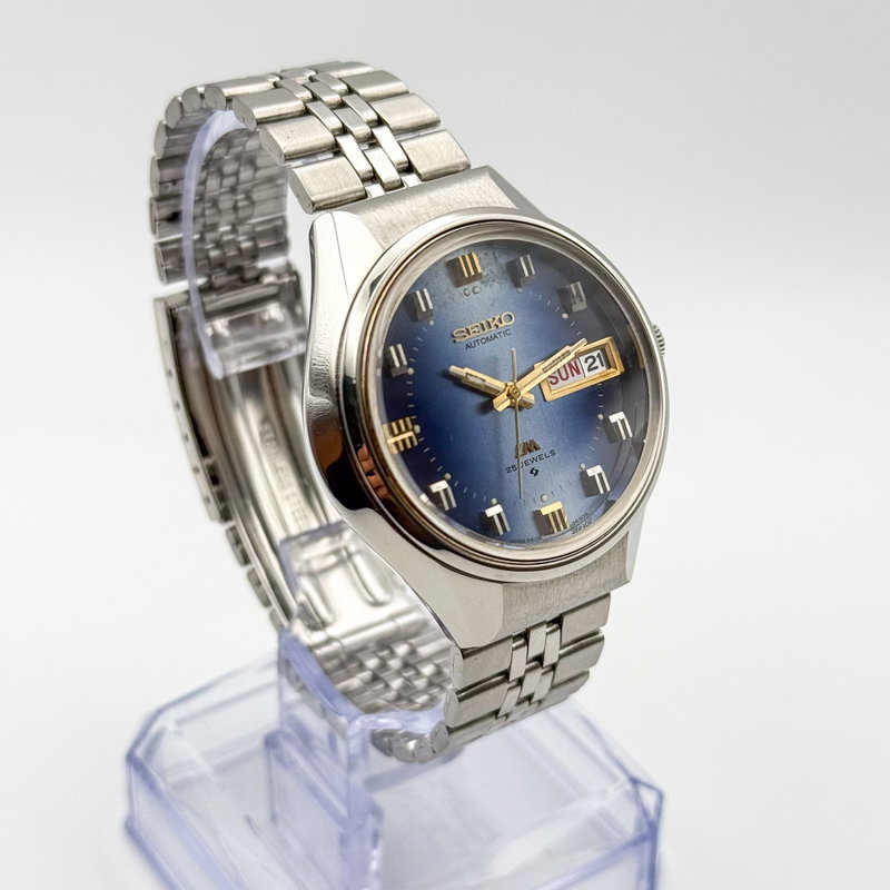 Seiko Seiko - Lord Matic 蒼幻 (Sōgen) – Blue Illusion - No reserve price - 5606-7290 - Men - 1973 vintage watch - image 4