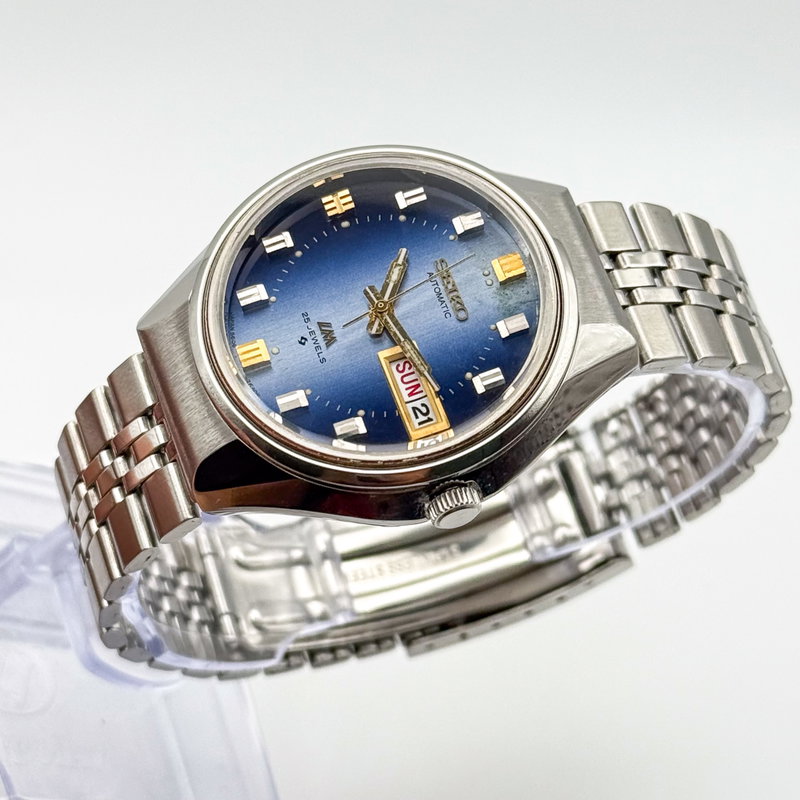 Seiko Seiko - Lord Matic 蒼幻 (Sōgen) – Blue Illusion - No reserve price - 5606-7290 - Men - 1973 vintage watch - image 9