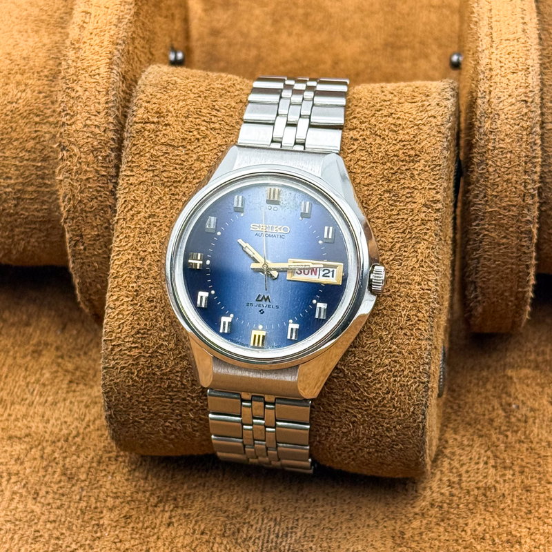 Seiko Seiko - Lord Matic 蒼幻 (Sōgen) – Blue Illusion - No reserve price - 5606-7290 - Men - 1973 vintage watch - image 10
