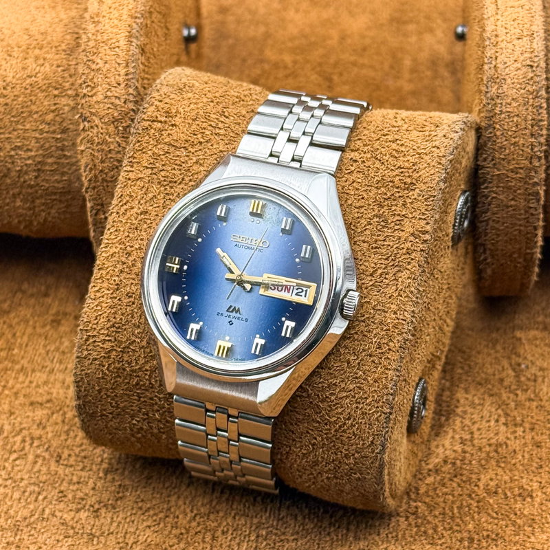 Seiko Seiko - Lord Matic 蒼幻 (Sōgen) – Blue Illusion - No reserve price - 5606-7290 - Men - 1973 vintage watch - image 11