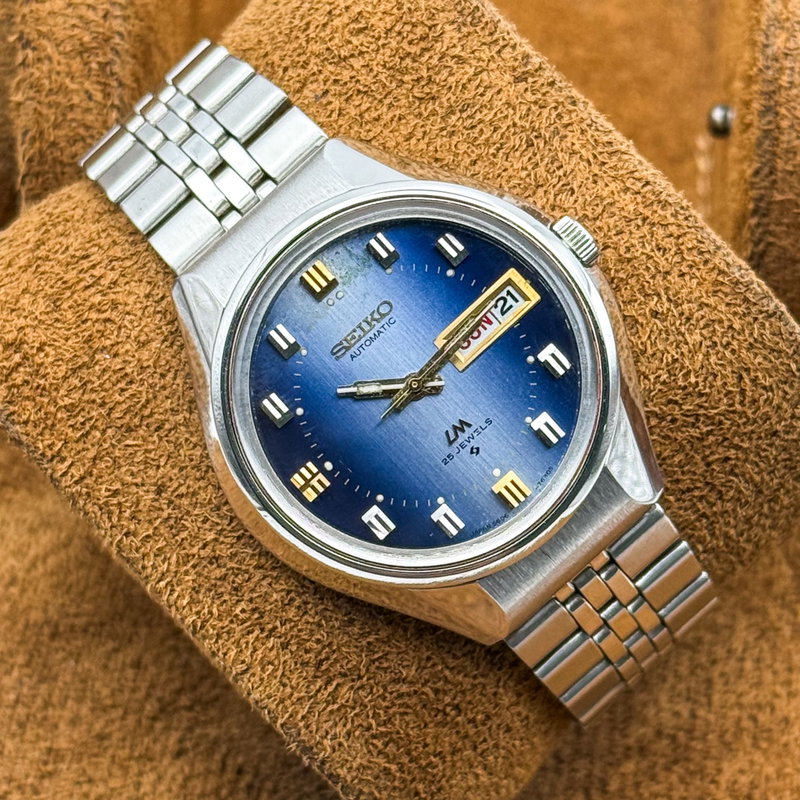 Seiko Seiko - Lord Matic 蒼幻 (Sōgen) – Blue Illusion - No reserve price - 5606-7290 - Men - 1973 vintage watch - image 13
