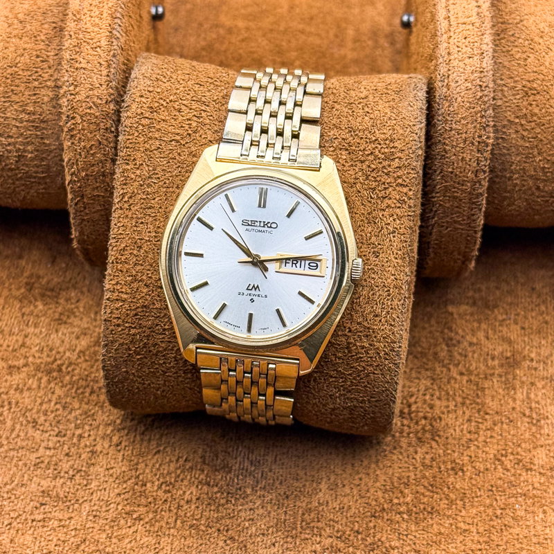 Seiko Seiko - Lord Matic 金月 (Kintsuki) – Golden Moon - No reserve price - 5606-7000 - Men - 1970 vintage watch - image 12