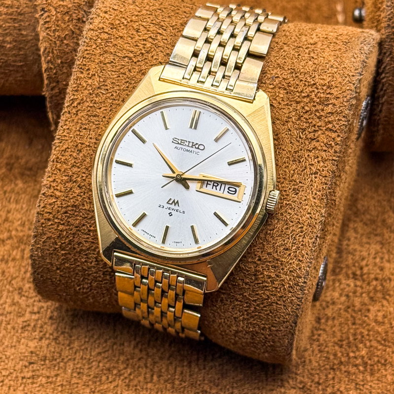 Seiko Seiko - Lord Matic 金月 (Kintsuki) – Golden Moon - No reserve price - 5606-7000 - Men - 1970 vintage watch - image 15