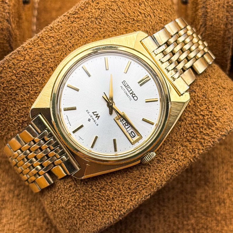 Seiko Seiko - Lord Matic 金月 (Kintsuki) – Golden Moon - No reserve price - 5606-7000 - Men - 1970 vintage watch - image 16
