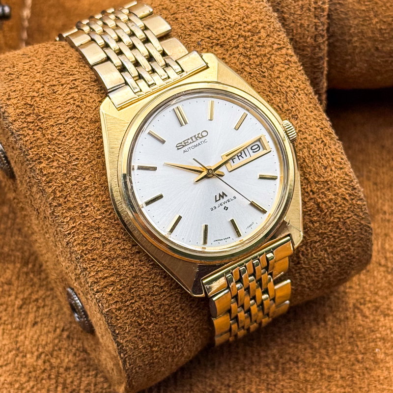 Seiko Seiko - Lord Matic 金月 (Kintsuki) – Golden Moon - No reserve price - 5606-7000 - Men - 1970 vintage watch - image 18